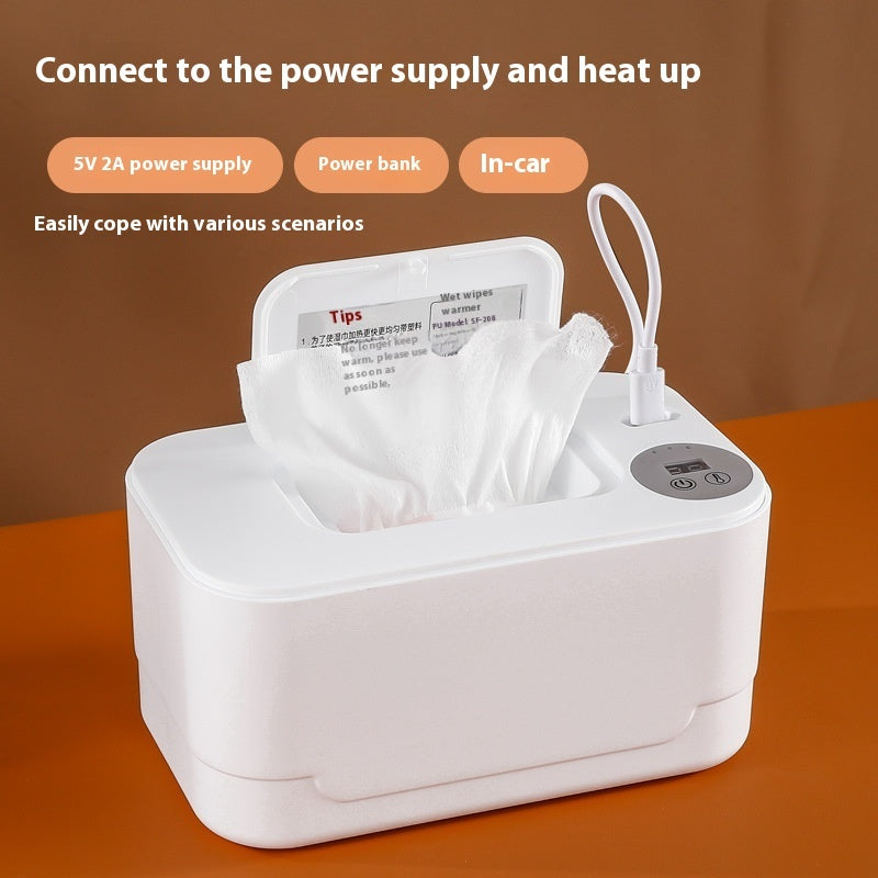 Moisturizing Constant Temperature Portable Baby Wipe Heater